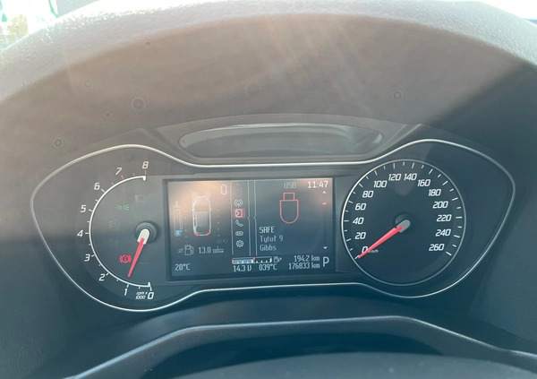Ford Mondeo cena 42900 przebieg: 177000, rok produkcji 2012 z Lubin małe 466